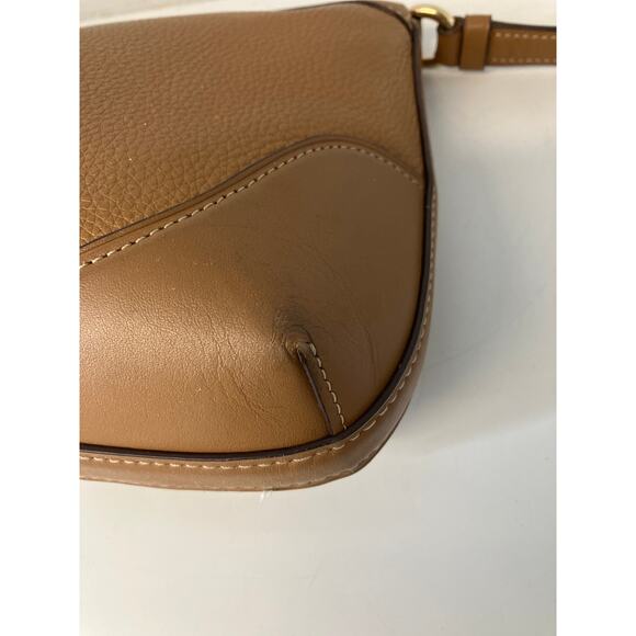 COACH F72839 MEDIUM BROWN PEBBLED LEATHER CROSSBODY BAG - Picture 9 of 15
